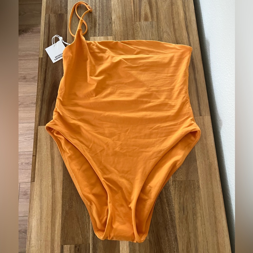 NWT - Monday Swimwear Sicily one piece - burnt orange